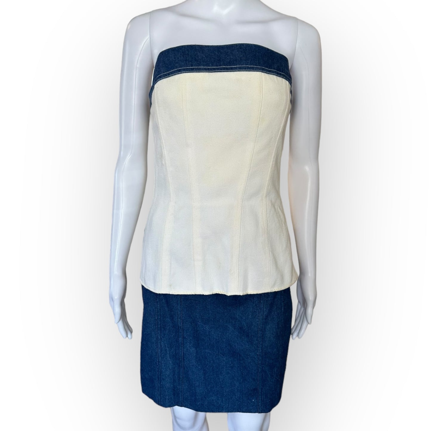‘80s Chanel Denim 3 Piece Set