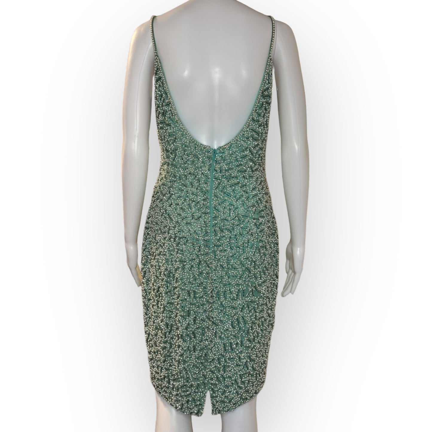 ‘80s Pearl Beaded Minidress