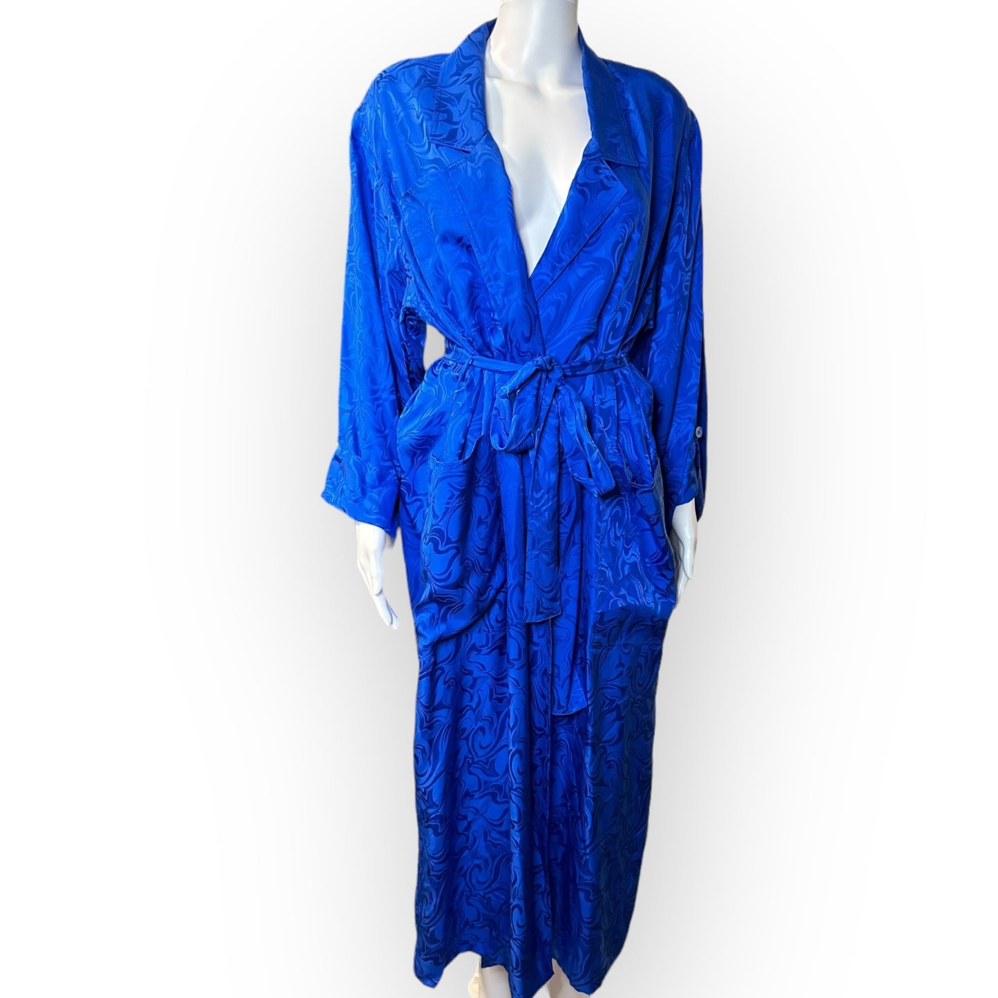 ‘80s Silk Duster Robe