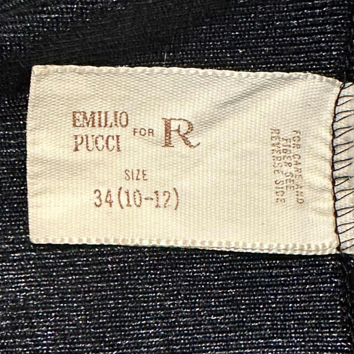 ‘70s Emilio Pucci Teddy