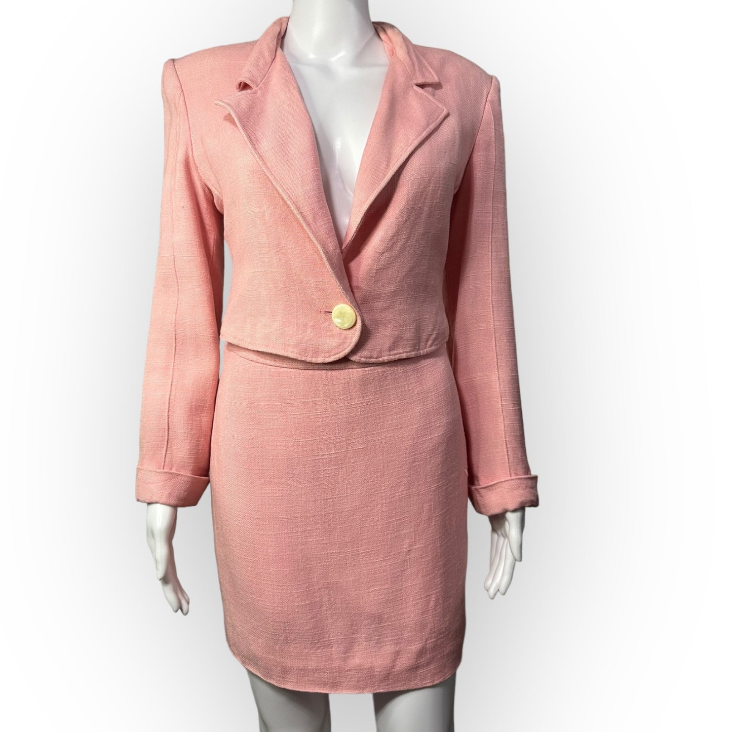 ‘80s Valentino Pink Jacket Set