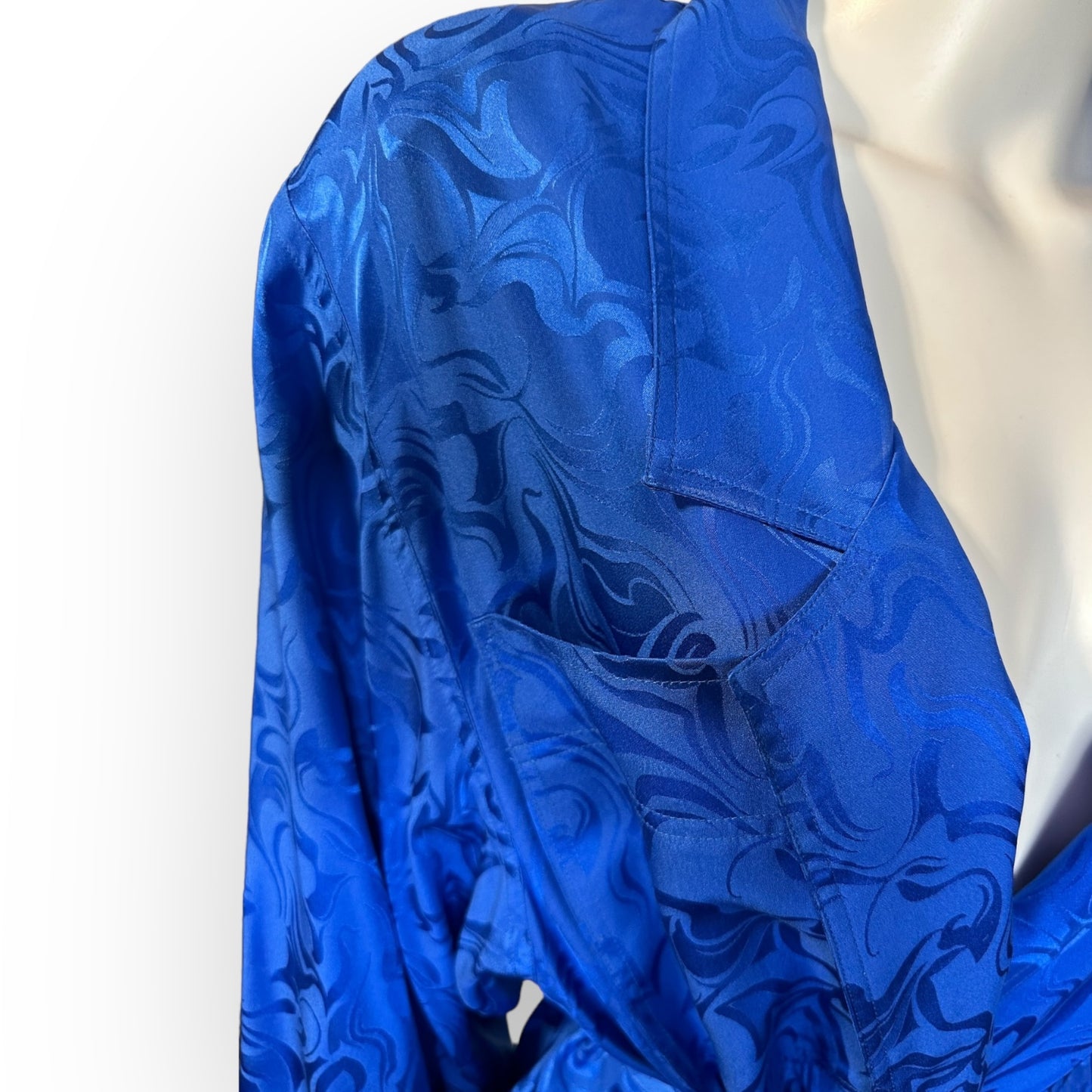 ‘80s Silk Duster Robe