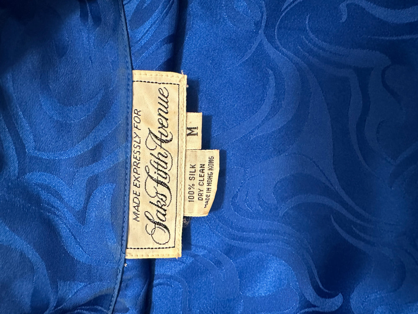 ‘80s Silk Duster Robe