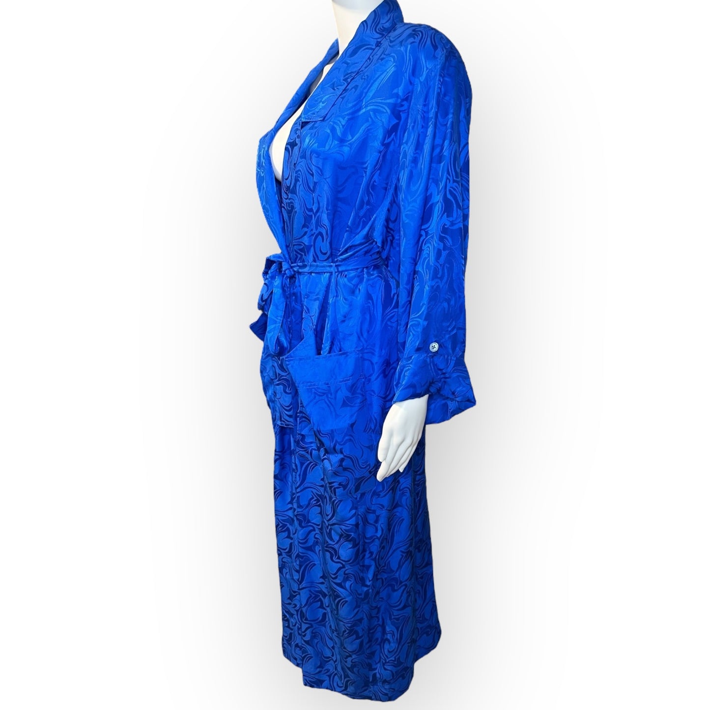 ‘80s Silk Duster Robe