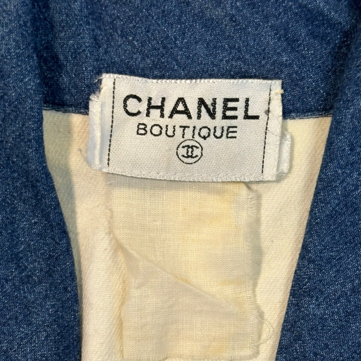 ‘80s Chanel Denim 3 Piece Set