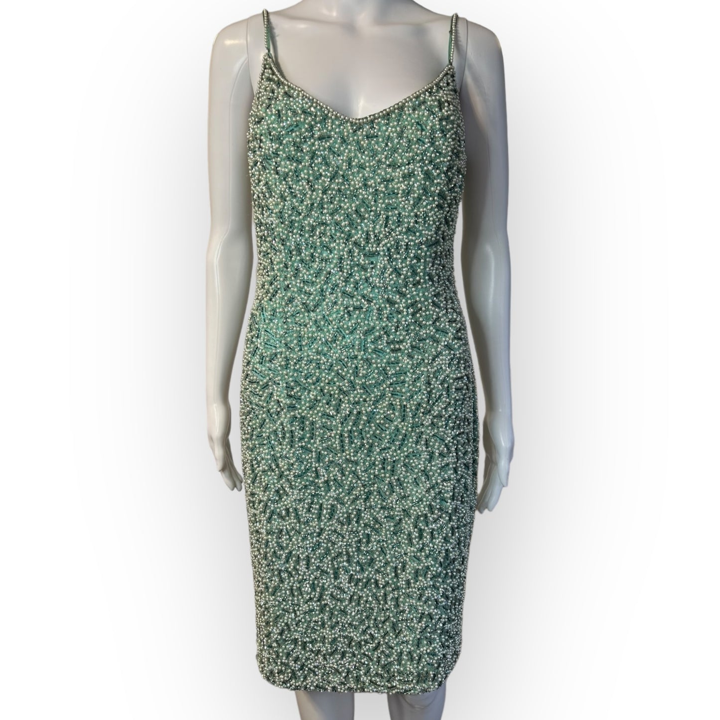 ‘80s Pearl Beaded Minidress