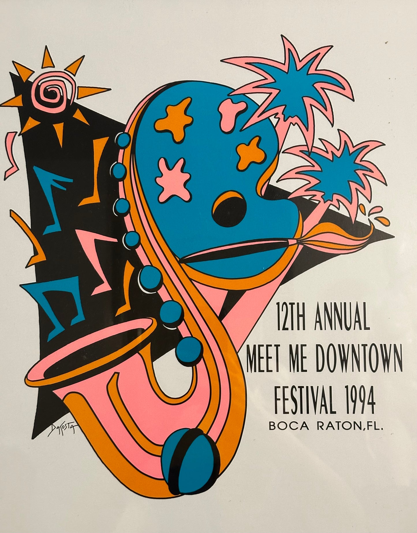 ‘94 Boca Raton Festival Poster
