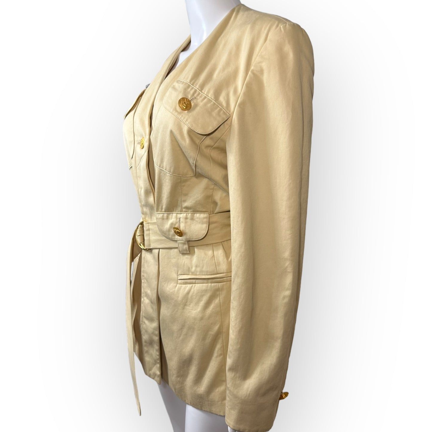 ‘90s Escada Safari Utility Jacket