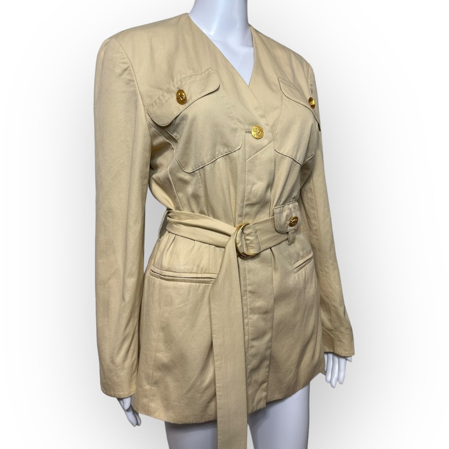 ‘90s Escada Safari Utility Jacket