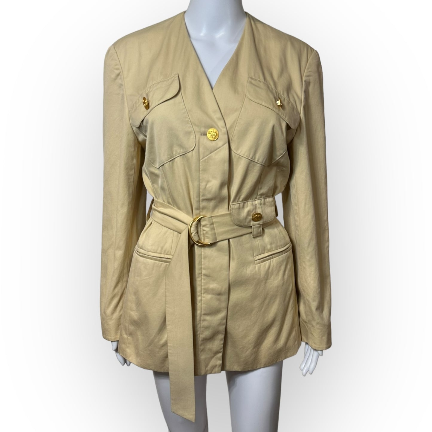 ‘90s Escada Safari Utility Jacket
