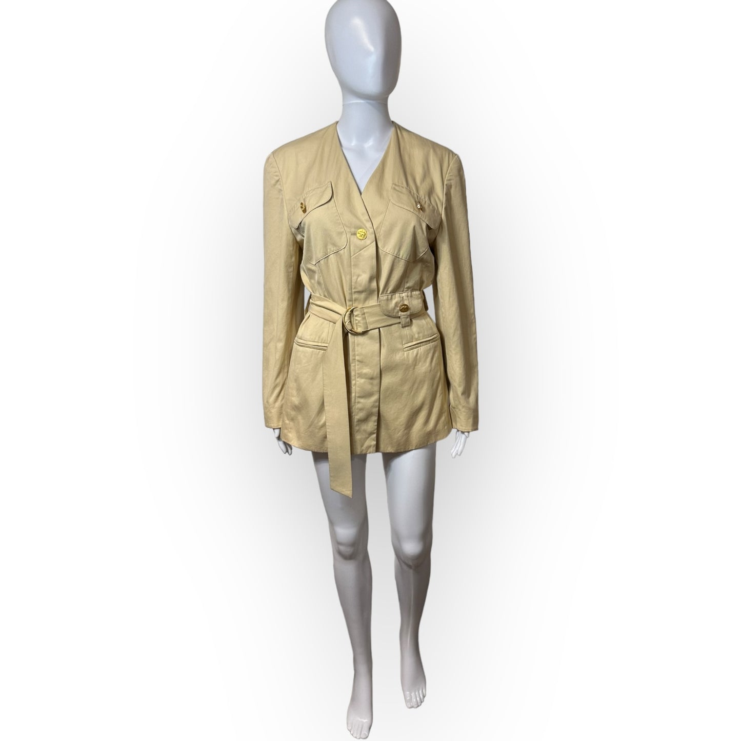 ‘90s Escada Safari Utility Jacket