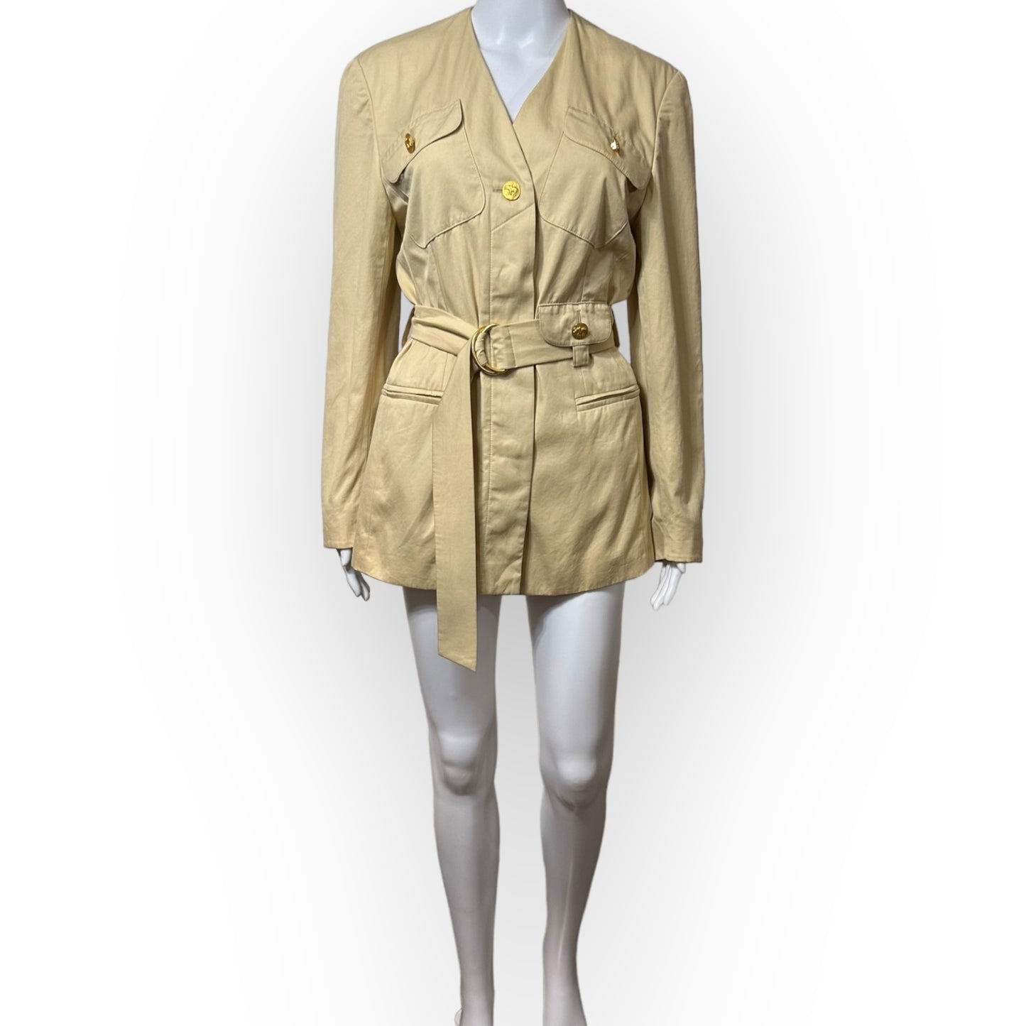 ‘90s Escada Safari Utility Jacket