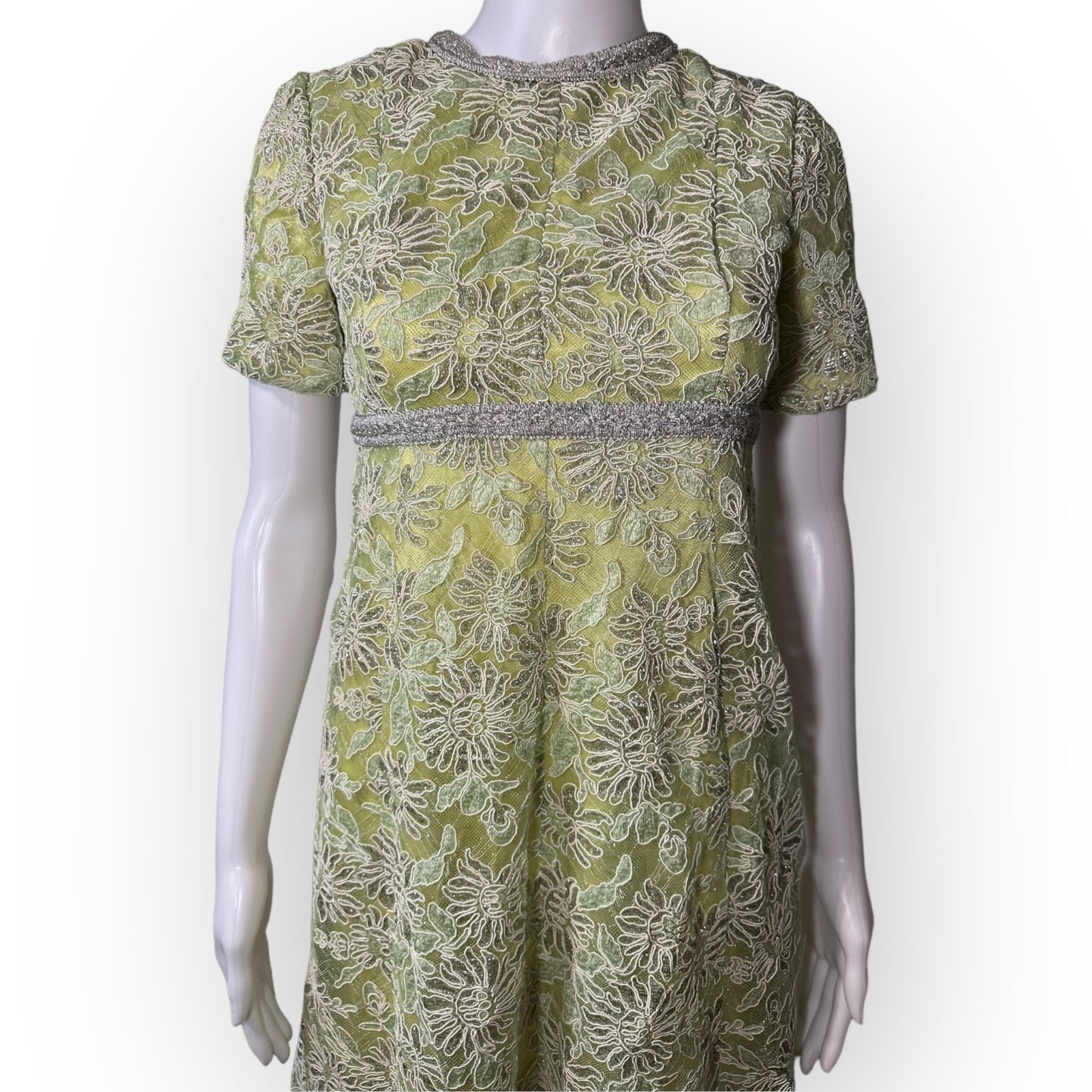 ‘60s Lace Empire Dress