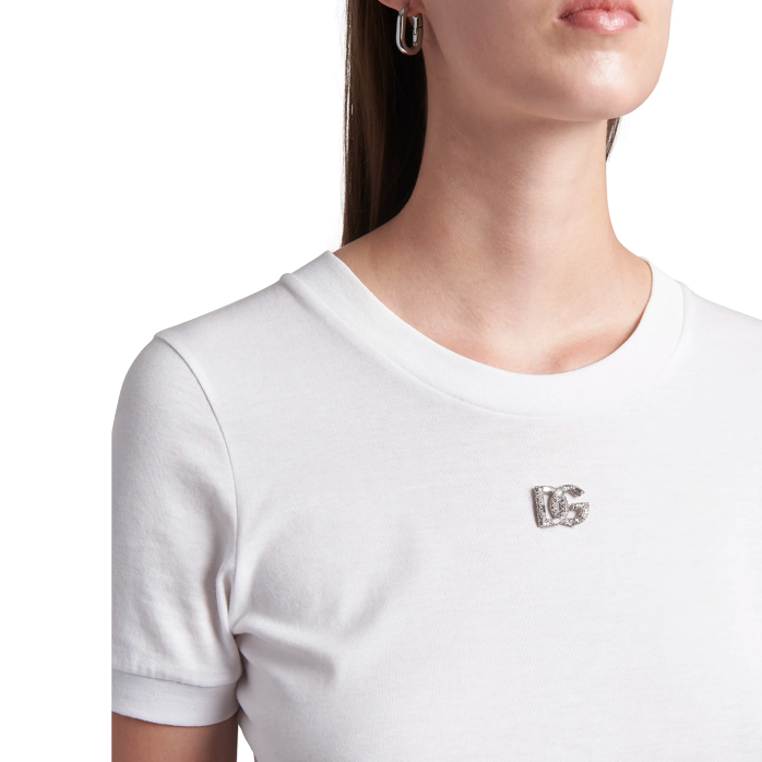 Dolce & Gabbana Embellished Jersey Tee (current season)