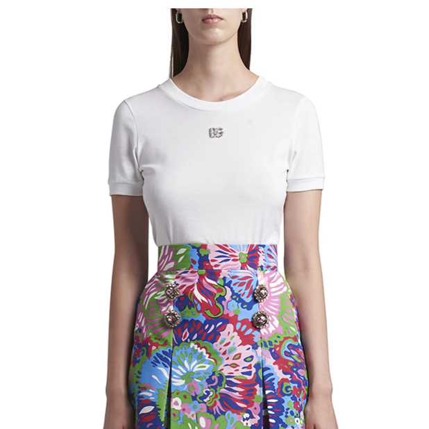 Dolce & Gabbana Embellished Jersey Tee (current season)